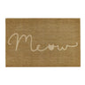 Howler and Scratch Pet Patterned Meow Washable Non-Slip Doormat 50x75 cm