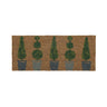 My Coir Insert Topiary Doormat 23x53 cm