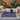 Horizon Bordered HOZ03 Navy Blue By Indoor Outdoor Polypropylene Geometric Textured Rug