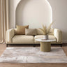 Asiatic London Stellar ST02 Marbled Beige Natural Polypropylene Abstract Textured Rug - Small 80x150 cm (2'6"x5')