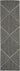 By Cozumel CZM05 Stripes 3D Dark Grey Hand-Carved Polypropylene Abstract Geometric Rug