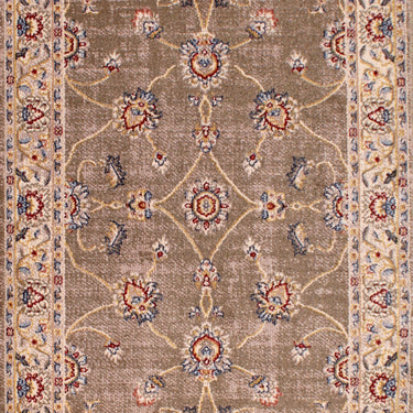 URCO Orient 5929 Green Bordered Classic Polypropylene Oriental Traditional Floral Rug 120x170 cm