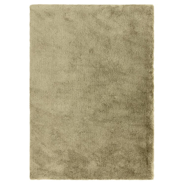 Opulence Sage Green Luxurious Shine Fluffy Soft Cotton Shaggy Textured Rug