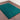 URCO Luxe Faux Fur Super Teal Shaggy Textured Plain Rug