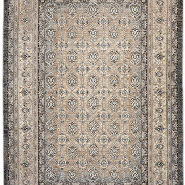 Consept Looms Legacy LEG02 Medallion Classic Slate Beige Cotton Persian Oriental Traditional Rug