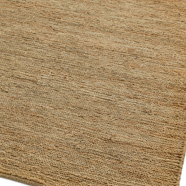 Jute Soumak Hand Woven Flatweave Modern Plain Rug in Natural