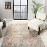 Alia 860GC Short Pile Beige Rose Polypropylene Traditional Abstract Hallway Runner Rug - Medium 120x170 cm (4'x5'6")