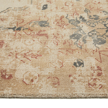 Traditional Modern Teepee Vintage Beige Multi Rug