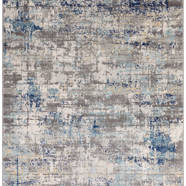 Illusion Blue NV40 Abstract Rug for Modern Bedroom Living Room Rug