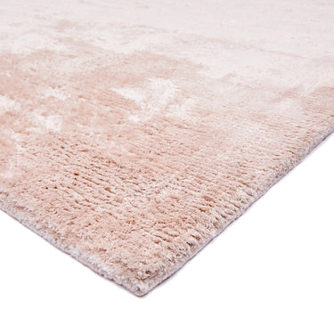 Onslow Shaggy Rug Silky Hand Woven Plain Modern Plain Dusk Pink Rug