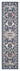 Alia Keyon Navy Traditional Floral Bordered Rug