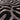 Coral 3D Effect Gunmetal Black Handmade Wool Viscose Abstract Rug