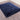 Mayfair Modern Plain High Pile Luxurious Shaggy Rug in Navy Blue