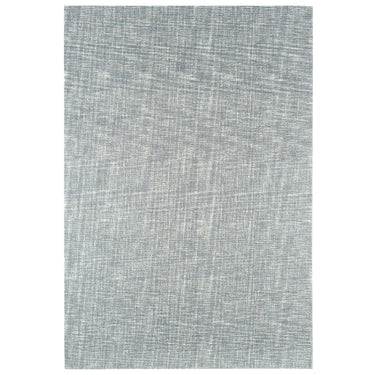 Tweed Silver Wool Hand Woven Rug in Very Large Size 200 x 300 cm