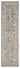 550AG Blue Traditional Vintage Textured Bordered Hallway Runner Rug