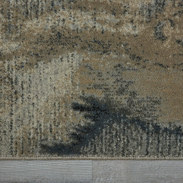 Nourison Maxell MAE08 Grey Cotton Abstract Modern Rug