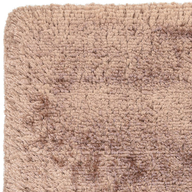 Plush Plain Shaggy High Pile Thick Silky Fluffy Soft Hand Woven Blush Pink Rug