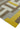 Asiatic London Matrix Code Yellow Multi Tufted Wool Viscose Geometric Textured Rug 160x230 cm