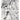 Marbled Bianco 224RA Cream Silver Polypropylene Abstract Geometric Rug