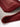 Origins Stacked Border Wine Red Wool Textured Bordered Rug