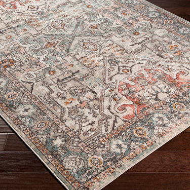 Ankara AKR2326 Antique Multicolour Area Polypropylene Oriental Traditional Vintage Rug