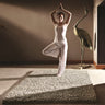 Maine Oyster Tubular Pile Rug Hand-Woven with New Zealand & European Wools, Thick Luxurious Soft Pile, Contemporary Natural Style for Modern & Traditional Interiors - Medium 120x170 cm (4'x5'6")