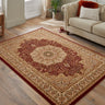 Grand Heritage GH101 Medallion Million Point Classic Red Polypropylene Persian Oriental Rug - Small 80x150 cm (2'6"x5')
