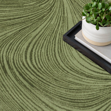 DKNY Central Park West CEP02 Swirl Pattern Jute Abstract Modern Rug