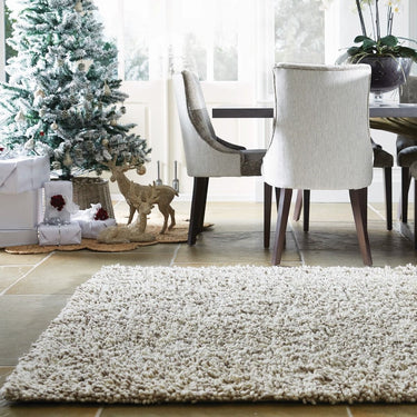 Imperial Luxury Shaggy Rug Guru Modern Hand Woven Wool Rug in Light Mix
