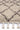 Casablanca Ivory/Light Brown Diamond Shaggy Tasseled Rug by Origins