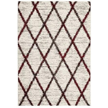 Traditional Oriental Tun 204 Moroccan Style Red Multi Rug in 120 x 170 cm (4'x5'6'')
