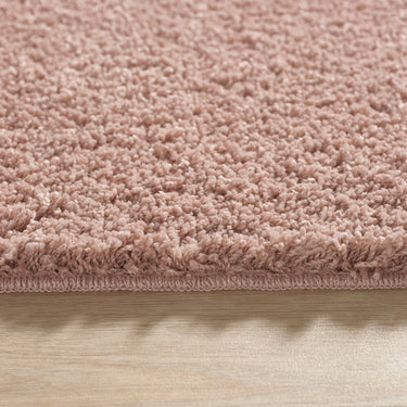 Origins My Nude Pink Washable Non-Slip Polypropylene Shaggy Rug