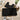 Dip and Drip Buddy Bathroom Toilet Black Washable Non-Slip Polypropylene Shaggy Bath Mat