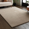 Asiatic London Como Ultra Soft Silky High Shine Velvety Natural Jute Shaggy Textured Rug - Small 80x150 cm (2'6"x5')