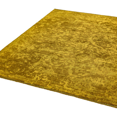 Asiatic London Zehraya ZE09 Gold Yellow Washable Persian Traditional Vintage Rug