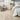 Avra AVR01 Taupe Beige Tufted Botanical Design Handmade Wool Cotton Floral Rug - Runner 69 x 229 cm (2'3"x7'6")