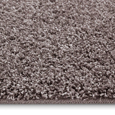 My Mat My Fleck Mocha Washable Non-Slip Polypropylene Shaggy Rug