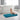 Hug Rug Buddy Teal Blue Washable Non-Slip Polypropylene Shaggy Bath Mat