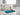 Hug Rug Buddy Teal Blue Washable Non-Slip Polypropylene Shaggy Bath Mat
