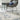Consept Looms Rossa ROS03 Ivory Blue Polypropylene Abstract Modern Rug