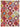 Carnaval CAR106 Vibrant Multi Colours Modern Geometric Rug by Concept Looms