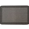 My Stain Resistant Durable Charcoal Stripe Washable Non-Slip Polypropylene Striped Doormat - 50x80cm (1'8"x2'7")