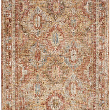 Nourison Sahar Elegance SHR01 Rust Persian Traditional Vintage Floral Rug