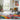 Consept Looms Art105 Multi Pictorial Pop Multicoloured Polypropylene Abstract Floral Rug