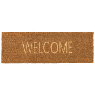 Asiatic London Welcome DO05 Coir Indoor Outdoor Non-Slip Doormat 40x120 cm