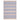 Washable Modern Coastal Striped Blue Rust Rug or Halway Runner