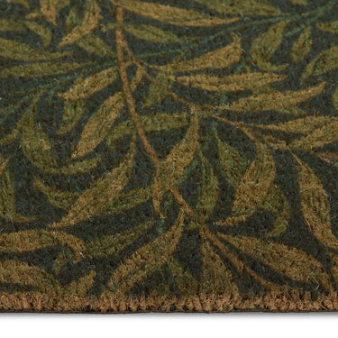 Willowbough Leaves Green Coir Doormat English Heritage Floor Mat