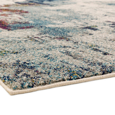 Asiatic London Nova NV22 Mustard Multi Jute Polypropylene Abstract Rug