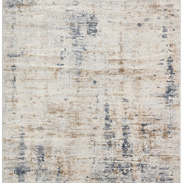 Pollo 103 Modern Abstract Silver Rug Runner by Consept Looms