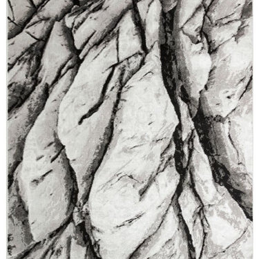 Consept Looms Blaze BLZ04 Silver Grey Bedroom Living Marble Polypropylene Abstract Modern Rug